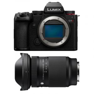 PANASONIC Lumix S5 II + Objectif SIGMA 20-200mm f/3.5-6.3 Contemporary Garanti 3 ans - Neuf