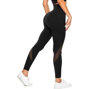 Ulteronixshop-Pantalons De Sport Femme Pantalon De Sudation Legging Anti Cellulite Fitness Jogging Yoga Minceurtaille Haute Pantalon Avec Poche - Neuf