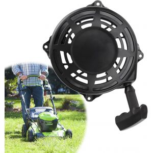 MEVRONISSHOP-Lanceur Tondeuse,D&eacute;marreur &agrave; c&acirc;ble pour Briggs & Stratton 497680 498144,D&eacute;marreur Manuel pour Tondeuse &agrave; Gazon - Neuf