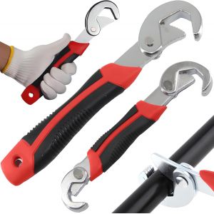 Clé réglable universelle 9-32 mm, clé mixte réglable, prise réglable, lot de 2 pièces, clé à fourche universelle, clé multifonction, clé à fourche - Neuf