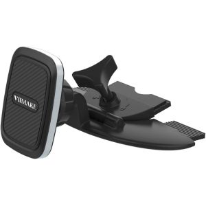 TRAHOO-Car Phone Mount,Magnetic CD Slot Car Mount Phone Holder 6 Magnet for iPhone 11 Pro XS Max XR XS X 8 7 Plus, Galaxy S10 S10+ S10e S9 Note 9 (Black) - Neuf