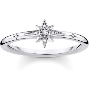 Kgabery-Ring Stern Mit Steinen 925 Sterling Silber Tr2317 - Neuf