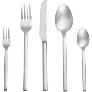 Checarzhn--No1-Ensemble De Couverts De Table 6 Personnes Inox - Ménagère 30 Pièces - Coffret Cadeau - Neuf