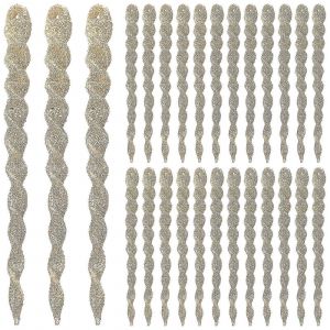 60pcs Arbre de No&euml;l Paillettes Gla&ccedil;on Ornement Accrochant Arbre de No&euml;l D&eacute;coration Party Favor - Neuf