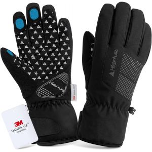 Jfkjg-Gants D'hiver - Avec Isolation Thinsulate 3m - Gants De Cyclisme Chauds Pour Homme Et Femme - Gants D'hiver Imperméables Pour Écran Tactile - Gants D'hiver De Vélo - Neuf