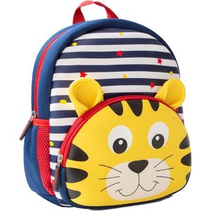 CHECARZHN--NO1-Sac À Dos Pour Enfants, Sac À Dos Avec Tigre De Dessin Animé, Léger Sac À Dos Pour Enfants Et Filles De Maternelle, Sac À Dos À Bandoulière Pour Enfants, Cadeau De Noël - Neuf