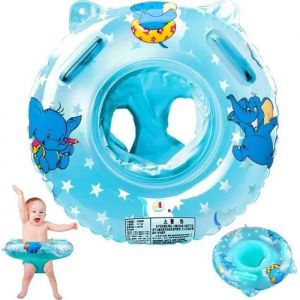 Bouée Bébé Siège De Piscine Anneaux De Natation Bébés 6 - 36 Mois Imprimé Eléphant Baignoire - Neuf