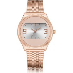 Shiba-Montre Femme Bracelet Élégant Etanche Acier Inoxydable Luxe Mode Montre Bracelet Femme À Quartz Analogique[338] - Neuf