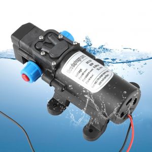 Mini pompe a eau electrique 12 V 60 W, auto-amorcante, micro-pompe a membrane, aspiration de 1,5 m - Neuf