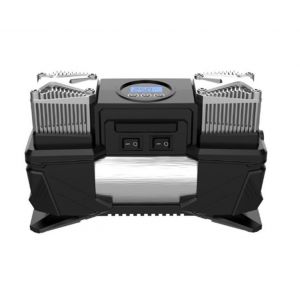 Pompe &Agrave; Air Portable &Agrave; Double Cylindre Pour Voitures Et Suv - Neuf