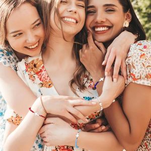 Cadeaux Chrétiens Pour Femmes,Bracelet Croix En Pierres Naturelles,Cadeaux Religieux Pour Fille,Petite-Fille,S?ur,Amie,Nièce - Neuf