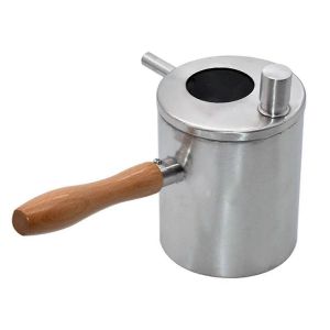 Pot Verseur En Cire D'abeille En Acier Inoxydable Cire D'abeille Melting Pot Pot De Cire Melter Pot Outil Cire Boiling Pot B - Neuf