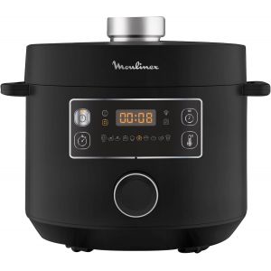 SUBZONAL-Epic Turbo Cuisine CE7548 Autocuiseur &eacute;lectrique 1090 W 10 programmes automatiques panier vapeur, M&eacute;tal, Noir - Neuf