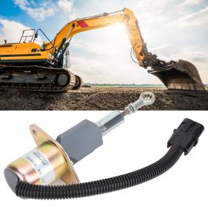 Electrovanne d'arret de carburant, accessoires d'excavatrice adaptes au moteur Cummins 3928160 SA-4293-12 - Neuf
