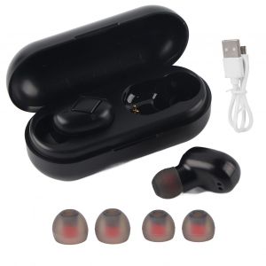 ecouteurs Bluetooth multifonctions, son stereo, veritables ecouteurs sans fil avec boitier de charge pour la marche sportive - Neuf