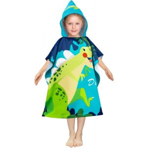 Tzf-Cape De Bain Enfant Poncho De Bain Enfant Serviette De Bain Enfants Serviette De Plage &Agrave; Capuche Motifs Mignons Usage Multiple Pour Enfants De 2 &Agrave; 8 Ans - Neuf