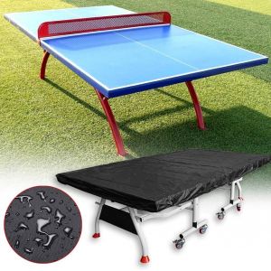 Pliable, Table De Tennis De Table Tennis De Table À Couvercle À L'épreuve Des Intempéries 280 X 150 Cm, Housse De Protection Intérieure Et Extérieure, Table De Ping-Pong - Neuf