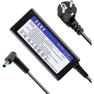Chargeur Hp 45W, 19,5V 2,31A Alimentation Ordinateur Portable Pour Hp Elitebook Folio, Spectre Ultrabook, Pavilion Touchsmart Ac Adaptateur, 4,5 X 3,0 Mm - Neuf