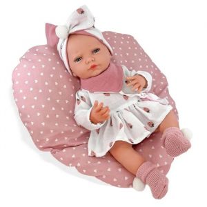 Jouet nouveau-n&eacute; fille - Berjuan S.L - Robe fraises - 45 cm - Multicolore - Plastique - Disney - Moderne - 85 unit&eacute;s - Neuf