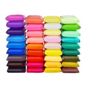 P&acirc;te &agrave; modeler 36 couleurs Air Dry Ultra Light Soft Magic Molding Clay Diy Plasticine Craft Toy With Multiple Tools, Great Gift For Kids - Neuf