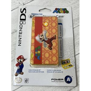 &Eacute;tuis De Rangement Pour Jeux Mario Et Yoshi 6 (X2) Pour Nintendo Ds, Dsi, 2ds, 3ds Xl - Neuf