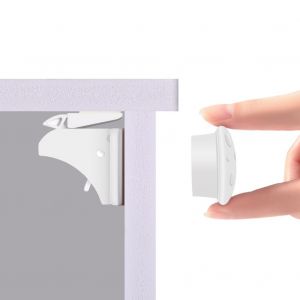 Ensemble De Serrures Magnetiques De Securite Pour Bebe, Serrures De Securite Pour Enfants, Serrures Cachees A L'epreuve Des Tout-Petits Ejoyous - Neuf