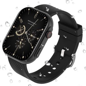 CHENG-Montre Connect&eacute;e Homme Femme avec Appel Bluetooth, 2.01"" Smartwatch, Trackers d'activit&eacute; avec 120+ Modes Sportifs Podometre/Sommeil/Cardiofrequencemetre, Montre Intelligente pour Android iOS - Neuf