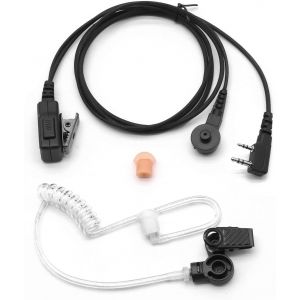 &Eacute;couteur Oreillette Casque Compatible avec Radio UV-5R UV-82 UV-9R Kenwood TK-2160 TK-3401 TK-3402 TK-3501E TK-3701D TH-F7E TH22E TH-K20 Midland CT710 CT990 G10Pro G11Pro G13 2-pin - Neuf