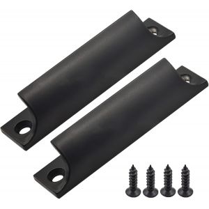 Poign&eacute;e de porte de balcon ext&eacute;rieure,porte de terrasse ext&eacute;rieure,poign&eacute;e en alliage d'aluminium,convient pour fen&ecirc;tres,armoires et tiroirs,ensemble de poign&eacute;es polyvalentes et s&ucirc;res avec - Neuf