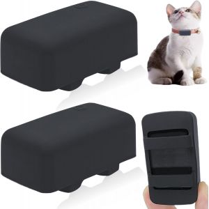 Mevronisshop-Lot De 2 Supports En Silicone Compatibles Avec Traqueur Tractive Cat Mini Tracker, Accessoires En Caoutchouc Anti-Rayures Et S&eacute;curis&eacute;s Et Robustes Pour Collier De Chien Et Animal Domesti - Neuf