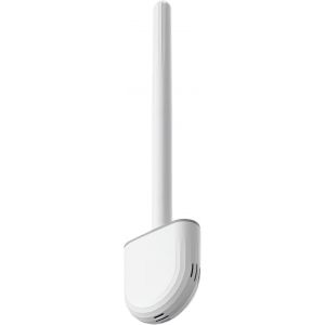 KAL-Brosse Toilettes Wc,Balai Wc Vec Séchage Rapide Support Ventilé,Balayette Wc Vec Poils Silicone Pour Un Nettoyage En Profondeur,Toilette De Salle De Bain (Blanc_1 Pcak) - Neuf