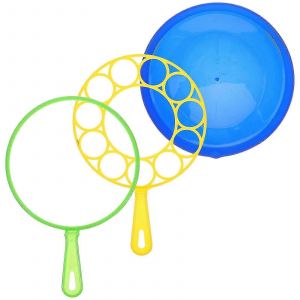 1 ensemble de baguettes &agrave; bulles ensemble grand fabricant de bulles Bubble Wand Bubbles Maker avec plateau de b&acirc;tonnets &agrave; bulles pour enfants - Neuf