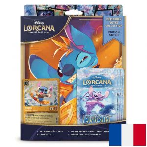 Disney Lorcana Coffret D&eacute;marrez Votre Collection - &Eacute;dition Stitch - Neuf