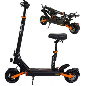 Kukirin G2 Pro Pliable Trottinette Électrique 9 Pouces Pour Usage Tout-Terrain/Urbain, 1000 W, 48v15.6ah, Vitesse 20 Km/H - 45 Km/H, Autonomie 58 Km (Dernière Version - Yc) - Noir - Neuf