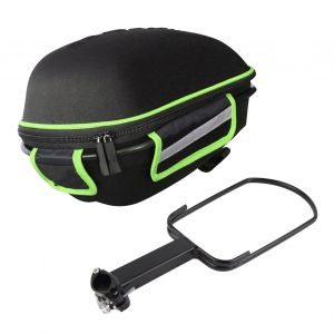 Sacoche De Selle De Velo, Sacoche De Velo De Montagne, De Route, Portable, Grande Capacite, Epaisse, A Coque Rigide, Verte - Neuf