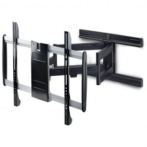 StarTech.com Support Mural Articul&eacute; Ultra Fin pour T&eacute;l&eacute;viseurs &agrave; &Eacute;cran Plat Jusqu'&agrave; 65" et 45kg, VESA 600x400, Conforme TAA, Profil Bas - Neuf