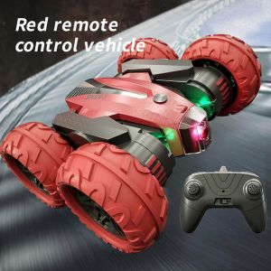 Rollover Stunt Car 360 Degree Double Sided Dumper Remote Control Racing Off-road Car Rechargeable Children's Toys-RD - Neuf