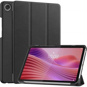 Coque Compatible Avec Lenovo Tab One/Tab K9 8.7 Pouces,Housse Etui De Slim Léger Avec Veille/Réveil Automatique,Multi-Angle Fonction Support,Noir - Neuf