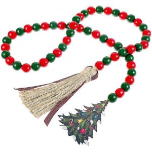 Noël Perlé Pendentif Perle De Noël Artisanat Fatigué Plateau Décor Noël Ornement Fournitures De Fête - Neuf