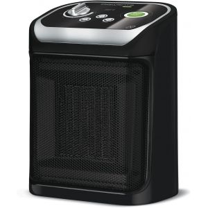 Mini Excel Eco Safe Chauffage soufflant c&eacute;ramique, Radiateur &eacute;lectrique, Chauffage d'appoint, S&eacute;curit&eacute; renforc&eacute;e, Puissant, Silencieux, Compact SO9266F0, Noir - Neuf