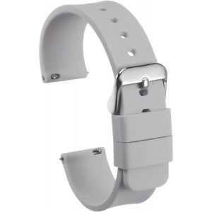 Bracelet De Montre Mm Largeur Souple D&eacute;gagement Rapide Remplacement Montre Bande Avec Boucle Pour Homme Femme - Neuf