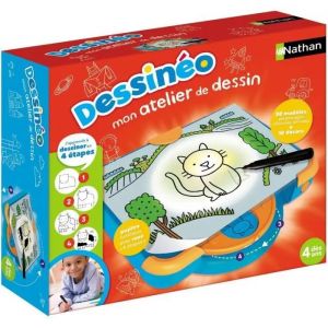 Plateforme de dessin &eacute;ducative Dessin&eacute;o Atelier de dessin 2.0 de NATHAN pour enfant &agrave; partir de 4 ans - Neuf