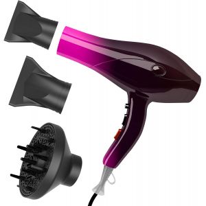S&egrave;che Cheveux Professionnel 3000w, Seche Cheveux Ionique, Puissant Ac Moteur 3 Niveaux De Temp&eacute;rature 2 Vitesses, Seche Cheveux Puissant Convient Pour La Maison Et Le Salon (Noir) - Neuf