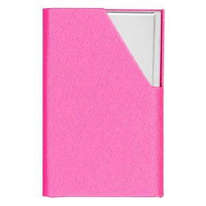 Hjlian Porte-Cartes De Visite En Acier Inoxydable, Organiseur Innovant Pour Cartes De Visite A Usage Commercial, Rose Rouge 007# - Neuf