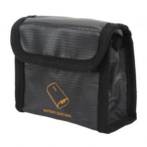 Sac De Sécurité De Batterie Antidéflagrant Ignifuge Résistant Aux Hautes Températures Pochette De Protection De Batterie Pour Dji Fpv Lunettes Pour 3 Batteries-Générique - Neuf