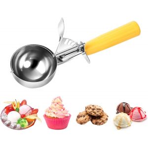 Grande Cuill&egrave;re &Agrave; Glace Et Biscuits En Acier Inoxydable - Neuf