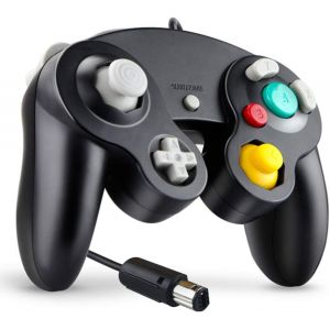 Kal-Manette Pour Gamecube,Manette De Gamecube Filaire Ngc Contrôleur Classique Gc Game Cube Ngc Controller Compatible Avec Gamecube Wii U Switch Pc Super Smash Bros - Neuf