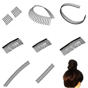 Peigne Fixateur De Finition En Forme De U, Extensible, Invisible, Flexible, Pour Femmes Et Filles, 8 Pieces - Neuf