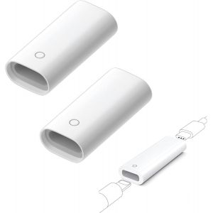 ERYI-Adaptateur Usb C Pour Apple Pencil 1Ère Gén, Apple Adaptateur Usb¿C Vers Pencil Apple, Adaptateur Apple Pencil, Chargeur Apple Pencil, Adaptateur De Charge Pour Apple Pencil, 2 Pièces - Neuf