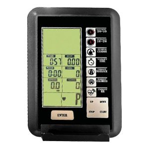 Moniteur De Velo D'exercice, Ordinateur De Velo A Air, Compteur De Vitesse, Odometre Pour Donnees D'exercice, Affichage De L'entraineur Avec Frequence Cardiaque - Neuf